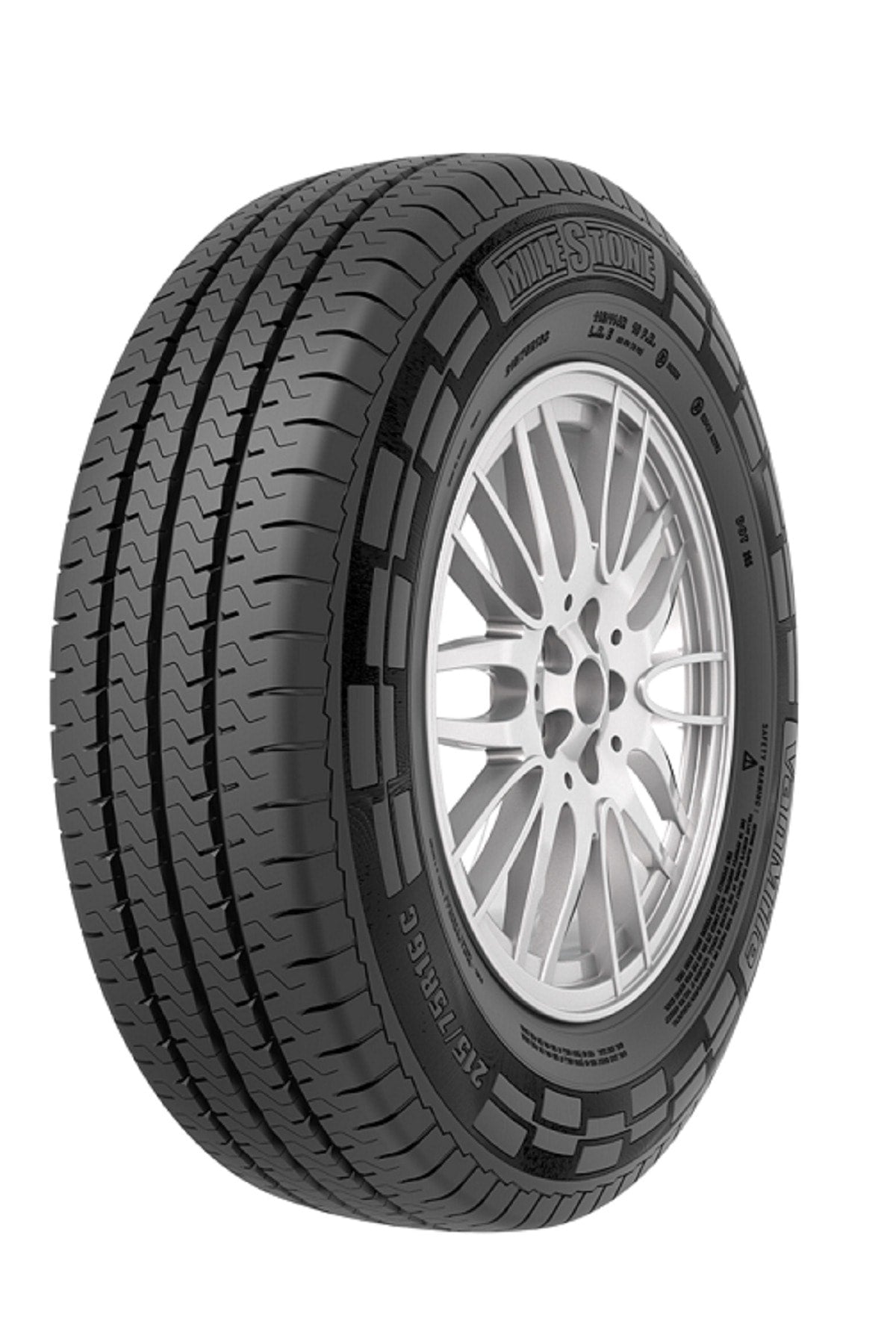 Milestone 195/60 R16C 99/97T 6PR Vanmile Hafif Ticari Lastiği (Üretim Yılı:2026) lastik görseli