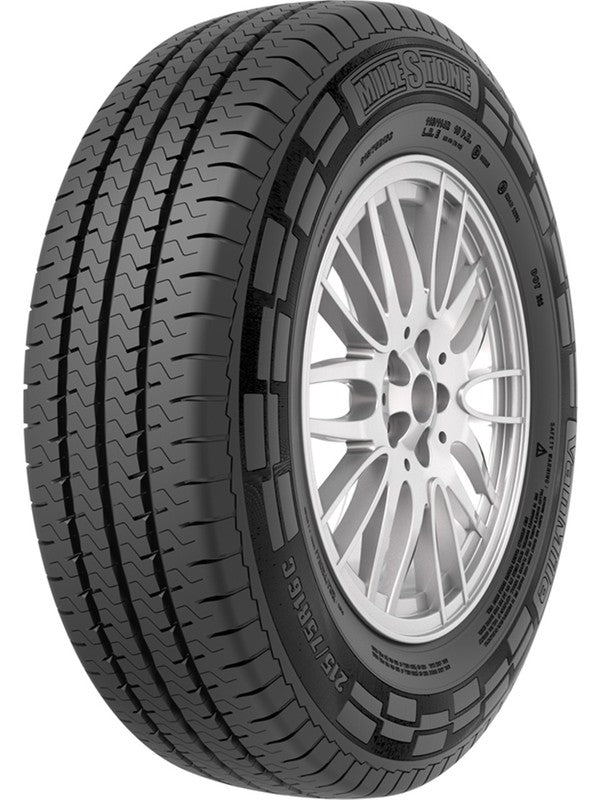 Milestone 185 R14C 102/100R Vanmile Hafif Ticari Yaz Lastiği ( Üretim Yılı: 2026 )