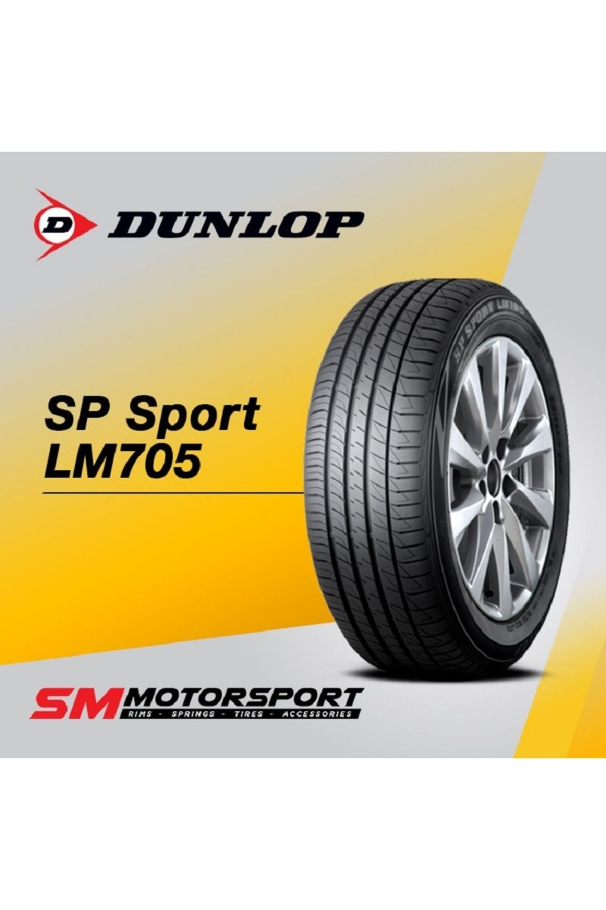 Dunlop 235/45 R18 98W SP Sport LM705 Oto Yaz Lastiği (Üretim Yılı:2025)
