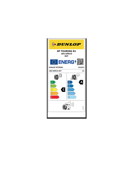 Dunlop 185/60 R15 84T Sp Sport Touring Oto Yaz Lastiği (Üretim Yılı:2025)